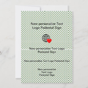 Neue Flach-Einladung Passen Sie Ihre eigene an Einladung