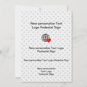 Neue flache Einladung Passen Sie Ihre eigene an