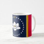 Neue Flag 2020 für Mississippi Kaffeetasse (VorderseiteRechts)