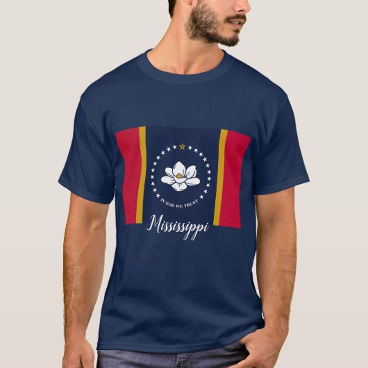 Neue Flag 2020 für Mississippi T-Shirt (Vorderseite)