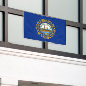 Neue Flagge des Staates Hampshire Banner (Äußeres Gebäude)