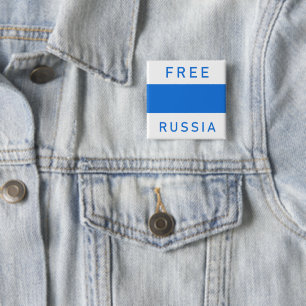 Neue Flagge für Russland Button