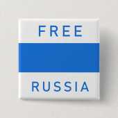 Neue Flagge für Russland Button (Vorderseite)