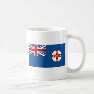 Neue Flagge Südwales Kaffeetasse