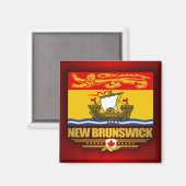 Neue Flagge von Brunswick Magnet (Vorderseite/Rückseite)
