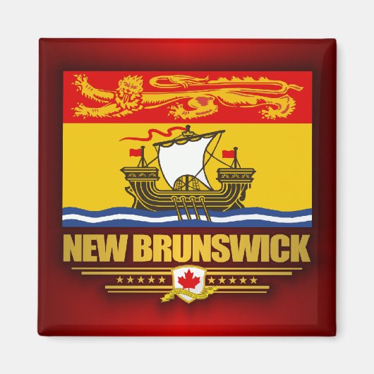 Neue Flagge von Brunswick Magnet (Vorne)
