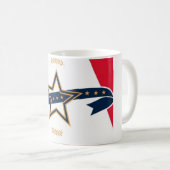 Neue Flagge von Montgomery, Alabama Kaffeetasse (VorderseiteRechts)