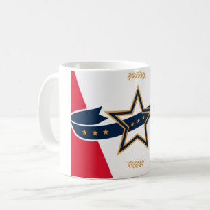 Neue Flagge von Montgomery, Alabama Kaffeetasse