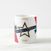 Neue Flagge von Montgomery, Alabama Kaffeetasse (Mittel)