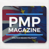 Neue Flaggen der PMP-Zeitschrift-Mäusematten-UK/EU Mousepad (Vorne)