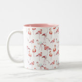 NEUE Flamingo "фламинго" russische Tasse (Links)
