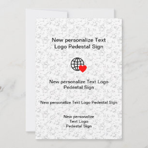 Neue Flat Einladung Passen Sie Ihre eigene an