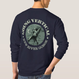 Neue Fluss-Schlucht (gehende Vertikale) T-Shirt