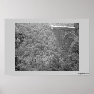 neue Flussschlucht Poster