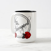Neue Frau Skarsgard Mug Zweifarbige Tasse (Vorderseite Links)