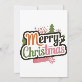 Neue frohe Weihnachtskarten: Pauschalreise-Karte Feiertagskarte