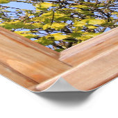 Neue Frühlingsansicht aus einem Blätter Poster (Ecke)