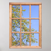 Neue Frühlingsansicht aus einem Blätter Poster (Vorne)