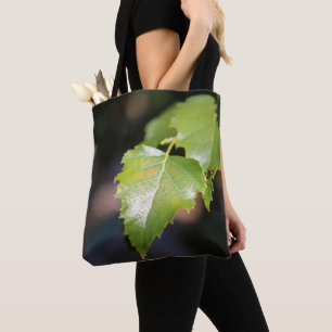 Neue Frühlingsblätter Gebürstete Polyester-Tasche Tasche