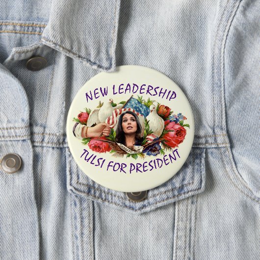 Neue Führung: Tulsi für Präsident Button (Beispiel)