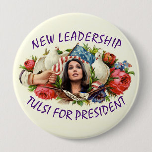 Neue Führung: Tulsi für Präsident Button