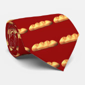 Neue gebackene Brot-Krawatte Krawatte (Gerollt)