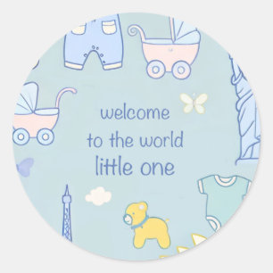 Neue geborene Aufkleber