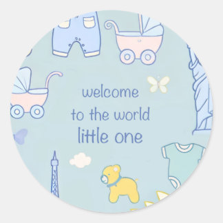 Neue geborene Aufkleber