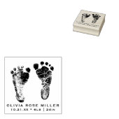 Neue Geborene Baby Custom Footprint Gummistempel (Stempel)