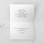 Neue Geborene Baby Twins Card Karte (Innenseite)