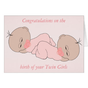 Neue Geborene Twin Girls