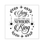 Neue Geborene Weihnachtskautschuk-Briefmarke Gummistempel (Prägung)
