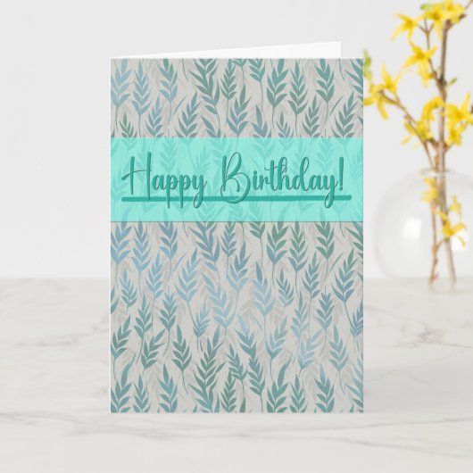 Neue Geburtskarte Karte (Gelbe Blume)