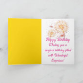 Neue Geburtskarte Karte (Innenseite)