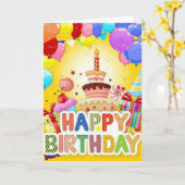 Neue Geburtskarte Karte (Gelbe Blume)