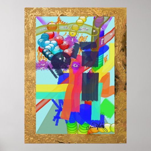 Neue Geometrien Poster (Vorne)