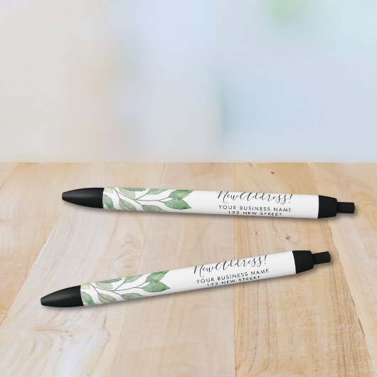 Neue Geschäftsadresse Kugelschreiber