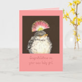 Neue Girl-Karte Karte (Gelbe Blume)