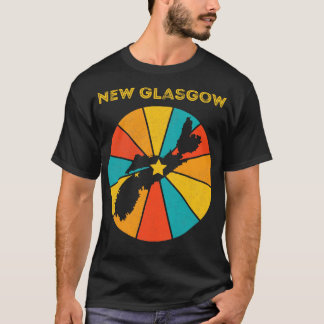 Neue Glasgow Nova Scotia Kanada Vintag beunruhigt T-Shirt