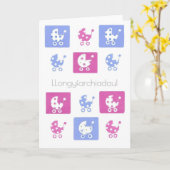 Neue Glückwünsche: Walisische Gruß Karte (Gelbe Blume)