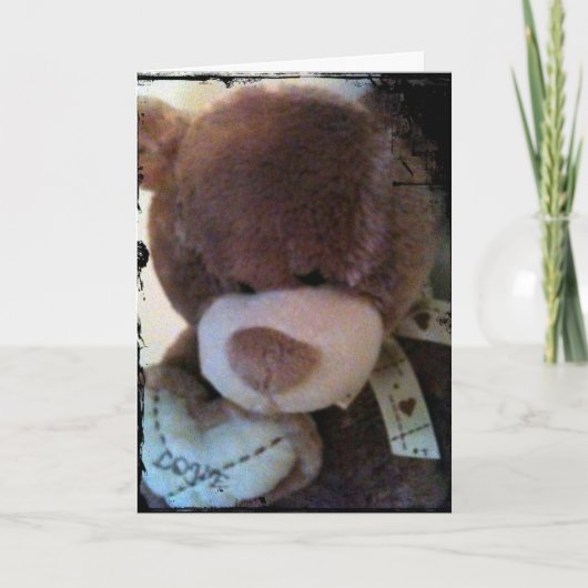 NEUE GLÜCKWÜNSCHE ZUR ADOPTION KARTE (Vorderseite)