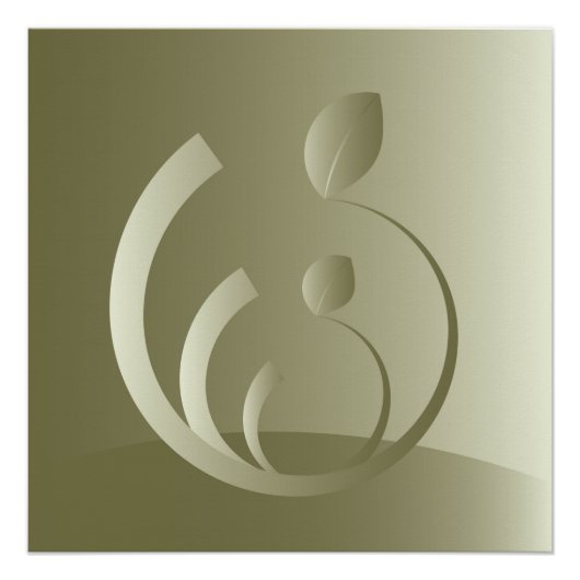 neue goldene Blätter Poster (Vorderseite)
