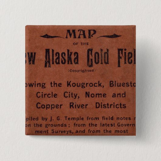 Neue Goldfelder der Alaska Button (Vorderseite)