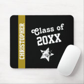 NEUE GRAD-Klasse JEDES JAHRES Gold Stripe G19 Mousepad (Mit Mouse)