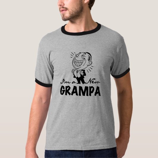 Neue Grampa T - Shirt und Geschenke lächeln (Vorderseite)