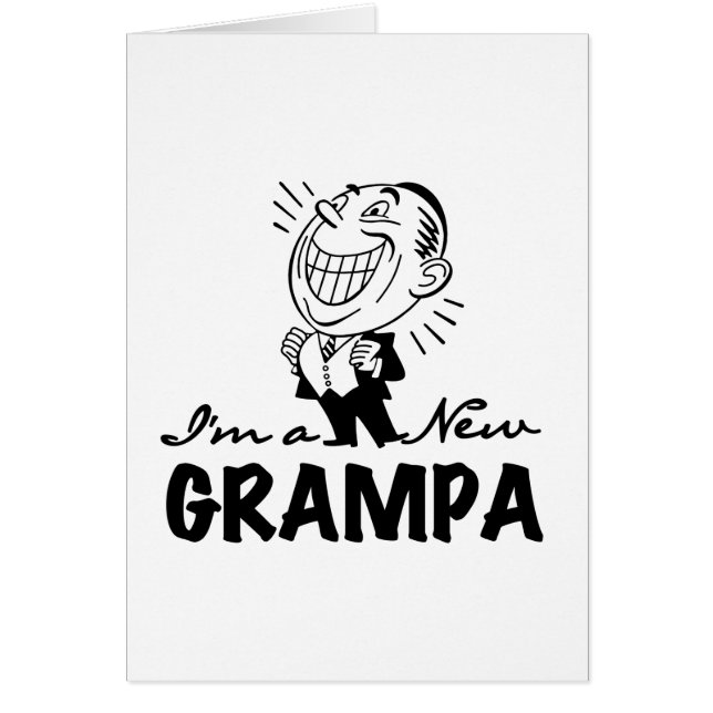 Neue Grampa T - Shirt und Geschenke lächeln (Vorne)