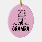 Neue Grampa T - Shirt und Geschenke lächeln Keramikornament (Rechts)