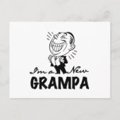Neue Grampa T - Shirt und Geschenke lächeln Postkarte (Vorderseite)