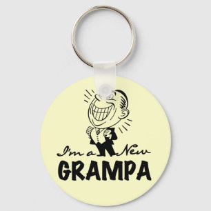 Neue Grampa T - Shirt und Geschenke lächeln Schlüsselanhänger