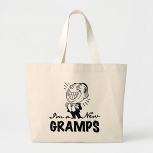 Neue Gramps T - Shirt und Geschenke lächeln Jumbo Stoffbeutel